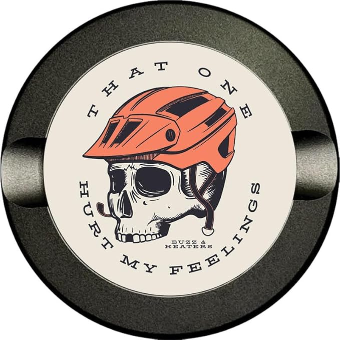 Buzz &amp Heaters Metal Container for Zyn | Metal Holder for Zyn |Metal Can for Zyn | Metal Container for Zyn Holder | Metal Pouch Cans for Zyn | Mountain Biking Accesories | That One Hurt My Feeling