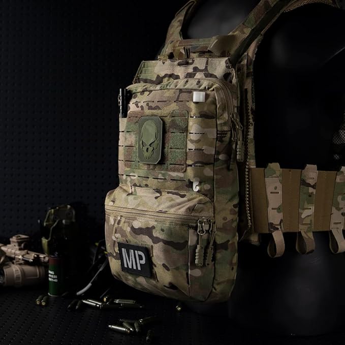 Tactical MOLLE Hydration Pack for 2L Hydration Water Bladder Hydration Bag 500D Nylon
