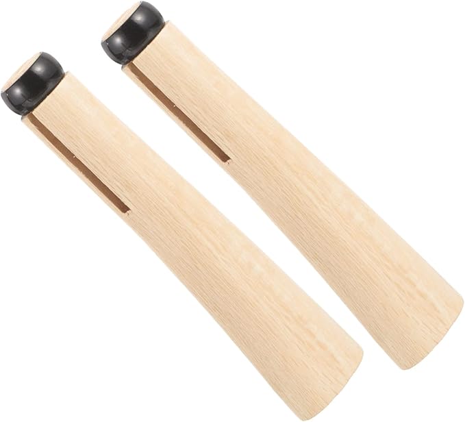 Kisangel 2-Pack Wooden Replacement Handles for Axes Sturdy Oak Wood Axle Replacement Smooth Finish for Woodworking Tools and Camping Gear