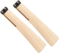 Kisangel 2-Pack Wooden Replacement Handles for Axes Sturdy Oak Wood Axle Replacement Smooth Finish for Woodworking Tools and Camping Gear