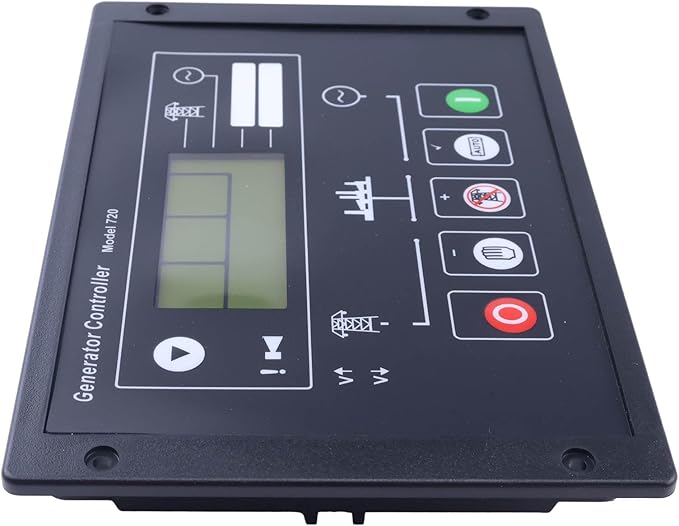 Self-Starting Control Module Genset Controller with Monitoring Function LCD Display DSE720 Compatible with Deep Sea Auto Start Generator EFI and Non-EFI