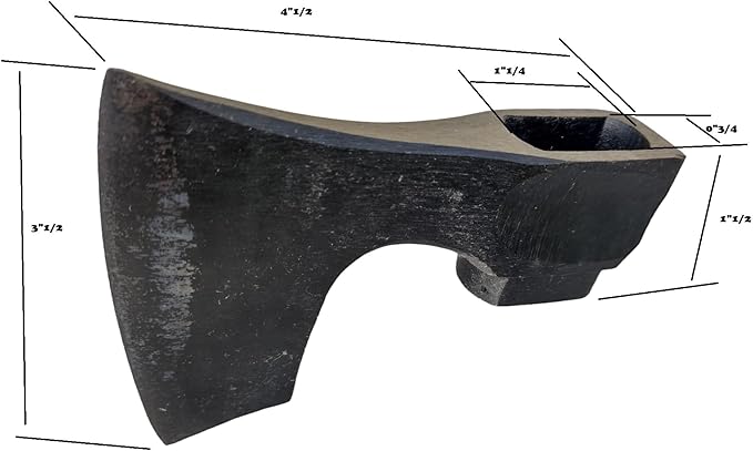 Viking Bearded Axe Hatchet Compact Head