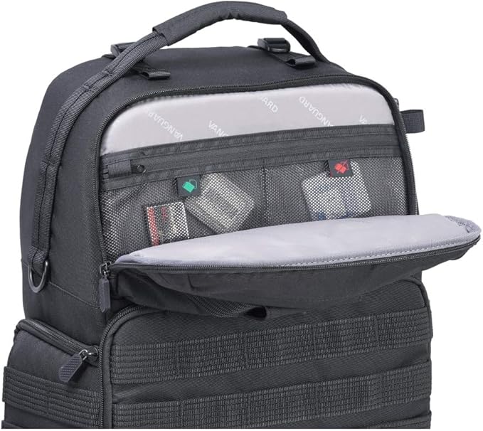 VANGUARD VEO Range T48 Backpack for Pro DSLR/Mirrorless Cameras Tactical Style - Black