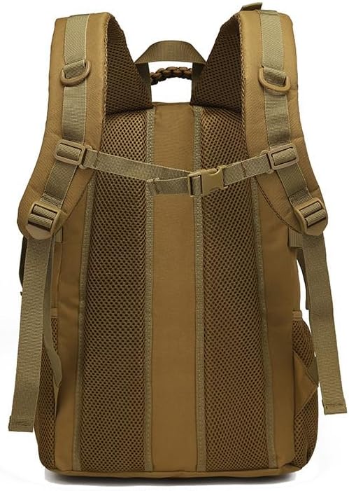 Outdoor Sports Pack Hiking Bag Rucksack Knapsack Combat Camouflage Tactical Backpack- Green