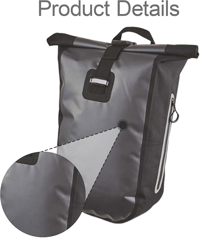 kowaku Waterproof Dry Bag Roll up Top Backpack 20 L Practical Lightweight Storage Bag for Canoe Camping Fishing Ski Boating