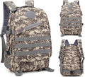 Tactical Backpack Military Molle Hiking 36-55L outdoor sports bag digital camouflage