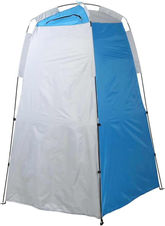 Cocoarm Portable Shower Tent Shower Toilet Tent Portable Shower Toilet Changing Tent Camping Shelter Tent with Zipped Window and Large Door