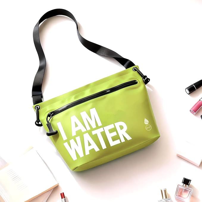 6L Water-Resistant Travel Pouch Splashproof Zipper Toiletry Bag Lightweight Splash-Resistant Organizer for Beach Pool Travel Essentials
