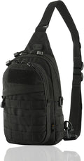 M-Tac Shoulder Bag Tactical Sling Bag for Men Small Back Pack- Crossbody Suitable as a Chest Pack Sling Mini Backpack