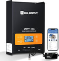 ECO-WORTHY 60A MPPT Solar Charge Controller with Bluetooth&ampWiFi Max PV Input 150V12/24/36/48V Solar Panel Regulator for Lead-Acid/Lifepo4 Battery in Solar System RV