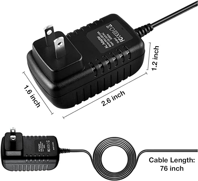 16V Charger for Webetop Vetomile Portable Power Station 100W 200W 146wh 155wh 166wh Camping Solar Generators Ac Dc Adapter Power Supply