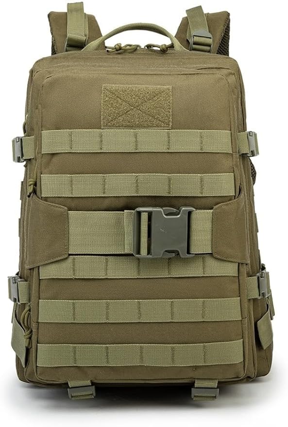 Tactical Backpack Military Molle Hiking 36-55L Tactical outdoor sports bag trekking camouflage travel bag army green