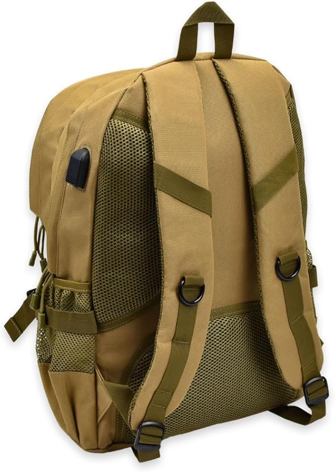 TORCH 30L Backpack Urban Tactical Outdoors MOLLE Bag for Every Day Carry fits 15” Laptop Airline Approved V2 (Desert)