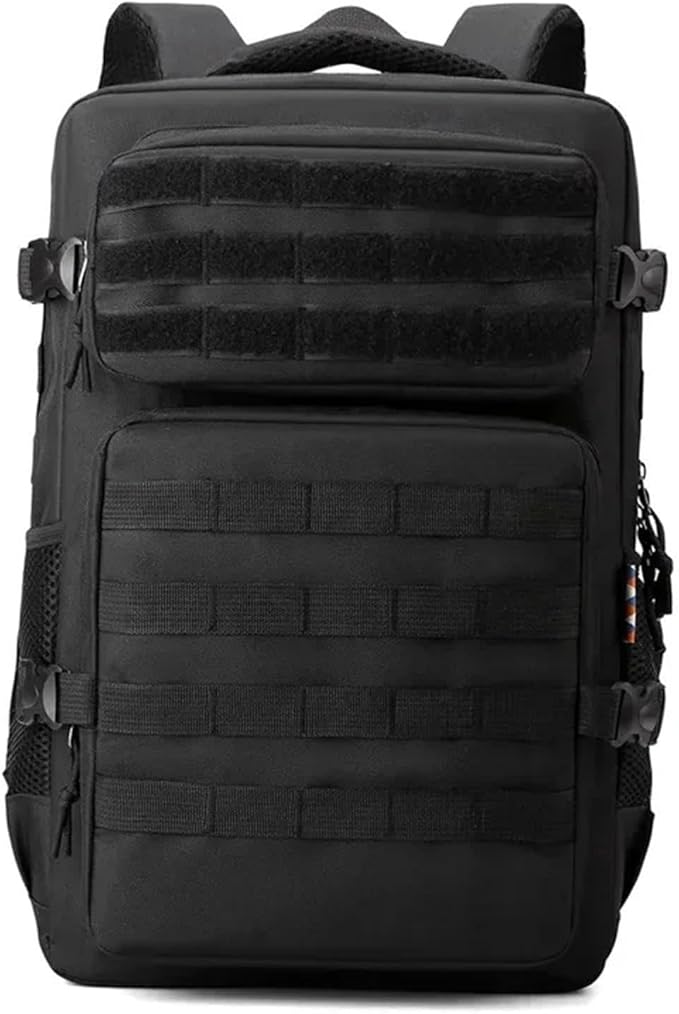 35L 1000D Nylon Waterproof Outdoor Rucksacks Tactical Sports Camping Hiking Trekking Hunting Backpack(Black)