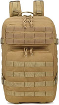 Backpack 40L Outdoor Travel Hiking Operator Waterproof Molle Tactical Rucksack Gear Tactical Backpack Bag. (CAMO OLIVE)