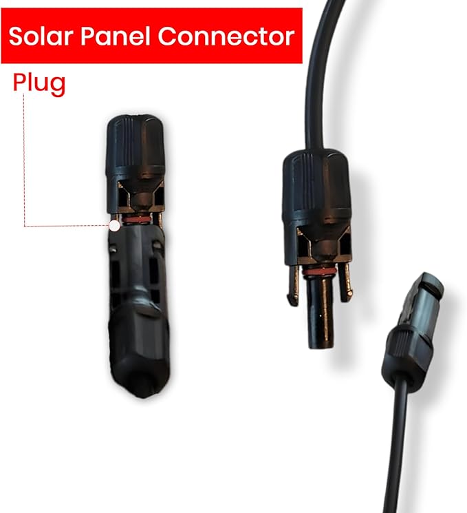 10 Piece PV Y Branch Solar Panel Connector Kit | Compatible with 10 AWG Solar Cable 30 Amp 1000V DC IP67 Waterproof | PV Spanner Tools Included