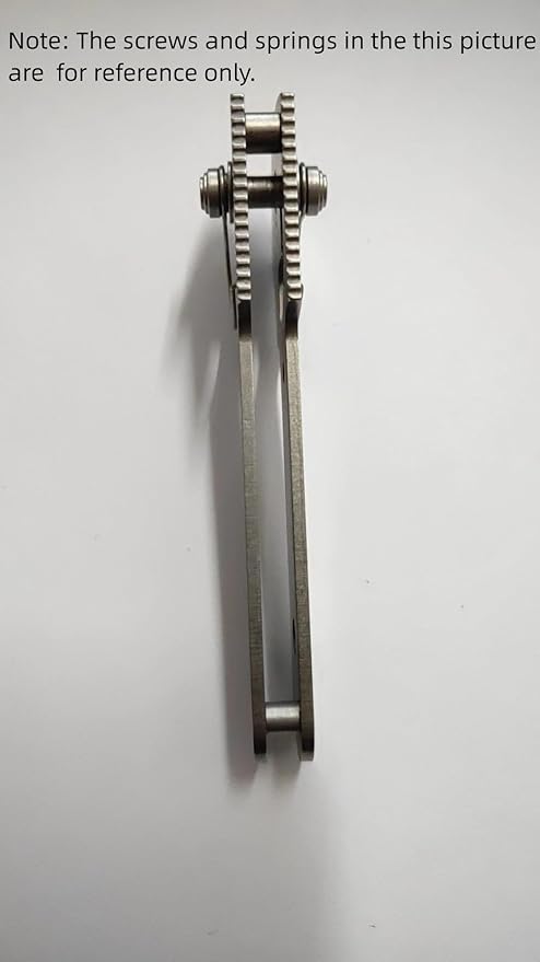 1 Pair Stainless Steel Lining Fits for Benchmade 551 Griptilian Plastic Version CNC Steel Lining