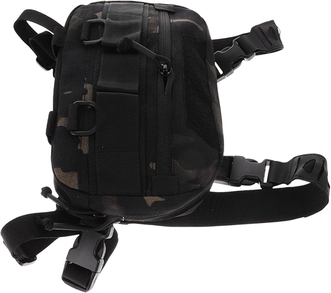 Gatuida Men Chest Pack Versatile Chest Bag for Workouts Multifunctional Storage for Phones Keys for Outdoor Activities Casual Use