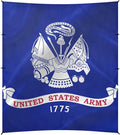United States Military Us Army Flag Blue Beach Cabana UPF50+ Easy Setup Large Sun Shelter with Sand Pockets for Camping Picnics Backyard &amp Fishing