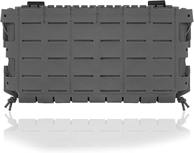 Modular Tactical 556 Tactical Mount Panel with Hook and Loop Fastening Multipurpose MOLLE Front Panel for Accessory Pouch Mounting