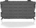 Modular Tactical 556 Tactical Mount Panel with Hook and Loop Fastening Multipurpose MOLLE Front Panel for Accessory Pouch Mounting