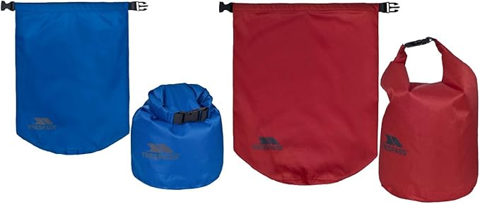 Trespass Euphoria 2 Piece Dry Bag Set (2.2 and 3.3 Gal) (One Size) (Assorted)
