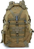 Genérico Compatible For 25L/15L Tactical Backpack Outdoor Survival CampingHiking Waterproof Sports(25L-Khaki)