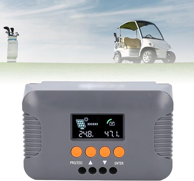 Boost MPPT Solar Controller 10A 24V 72V with Overcharge Protection for Electric Vehicles Golf Carts and Solar Power Systems Efficient Charging