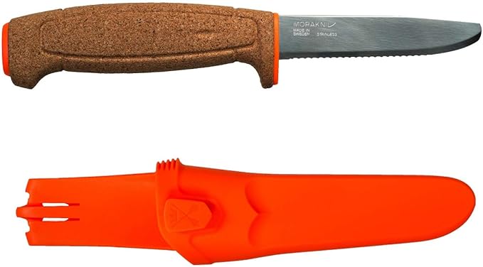 Morakniv Floating Fixed-Blade Fine Edged Stainless Steel Knife