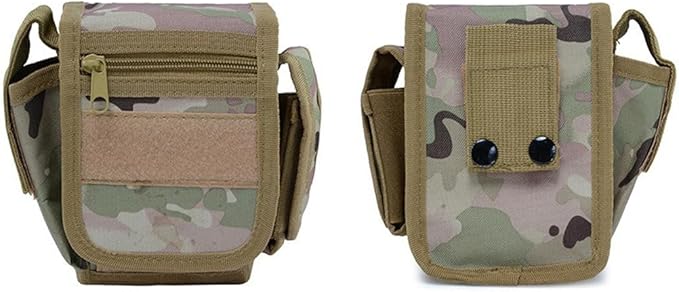 Multipurpose Tactical Waist Belt Bag Compact EDC Tool Pouch Bag Mini Utility Pouch Gadget Pocket