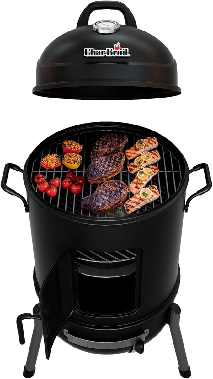 Char-Broil Bullet Charcoal Smoker 16 - 18202075Black