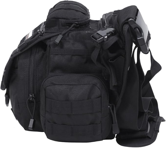 Seibertron Tactical Sling Pack EDC Travel Compact Messenger Molle Bag