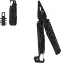Multitool 25-in-1 Full-Size Lightweight EDC Multi-Purpose Pliers Folding Knife Camping Knives &amp Tools Outdoor Survival Gear Men Gift Ideas Gifts for Hunters Men who have Everything (Black）