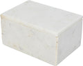 Bloomingville Marble Box Storage Container with Lid White