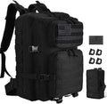 45L Tactical Backpack for Men Women Military Assault Pack with MOLLE Large 3 Day Bug Out Bag for Hiking Camping