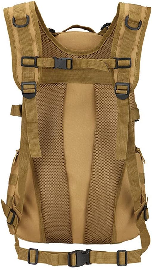 Outdoor Sports Pack Hiking Bag Tactical Rucksack Camo Knapsack Combat Camouflage Tactical 35L Molle Backpack - Green