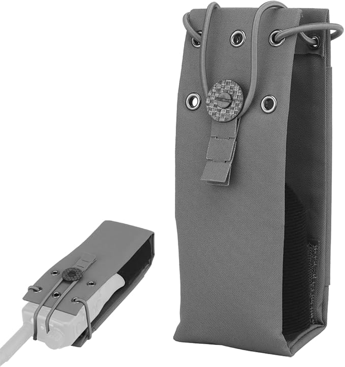 MOLLE Tactical Radio Pouch for MPU5AN/PRC- 163AN/PRC-152AN/PRC148Airsoft Paintball Hunting Military Walkie-Talkie Holder Bag
