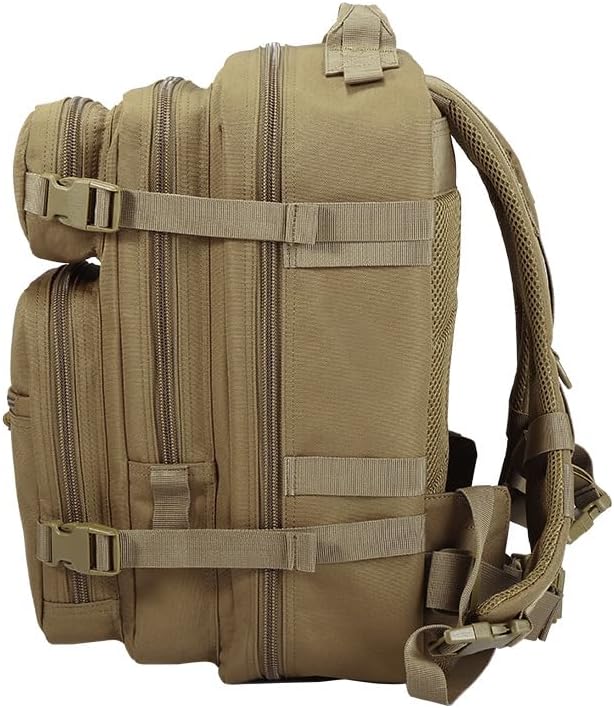 Tactical Backpack Military Molle Hiking 36-55L Assault Outdoor Tactical Outdoor Touring Hiking Mud