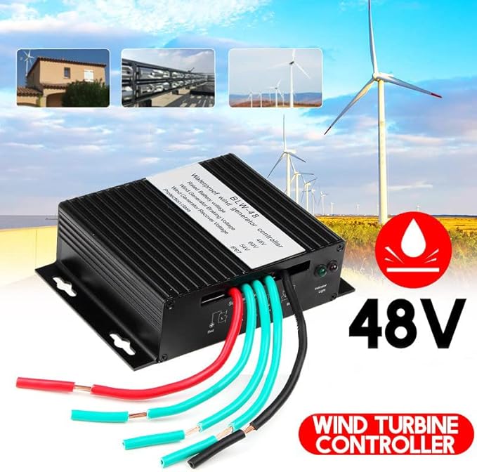 1500W-4500W Wind Turbine MPPT Charge Controller 12V 24V Auto 48V MPPT Wind Wind Controller for Lithium Battery Solar Panels Or Wind Generator