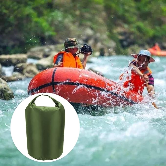 Waterproof Dry Bag 8L/40L/70L 3-Pack Dry Sack Lightweight Outdoor Dry Bags Travel Duffel Bags Roll Top Sack for Kayaking Boating Swimming Camping Hiking Fishing