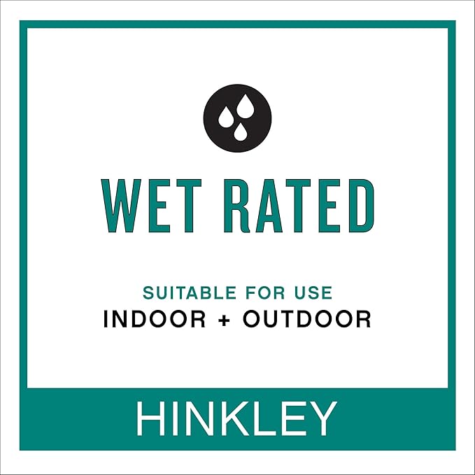 Hinkley Manhattan Single Light Outdoor Wall Mount Lantern Aluminum Etched Seedy Glass Panels Craftsman Style Oil Rubbed Bronze Finish