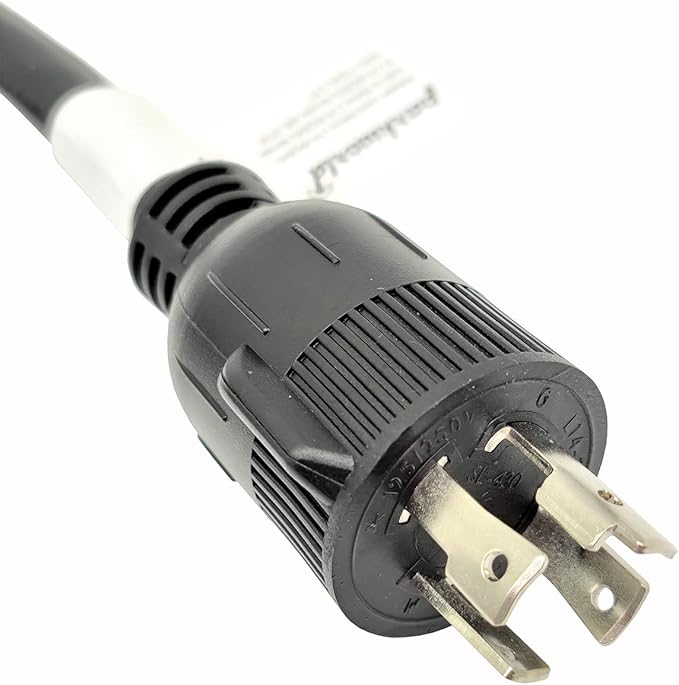 Parkworld 886474 Generator Splitter 4-Prong L14-30P Male to L14-30R &amp L14-20R Female Y Adapter Cord