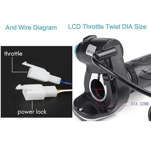 Electric Brushless DC Motor Complete Kit 48V 2000W 4300RPM High Speed Motor with 33A 15 Mosfet Controller Power Display LCD Throttle Electric Scooter Bicycle Motorcycle Mid Drive Motor DIY Part