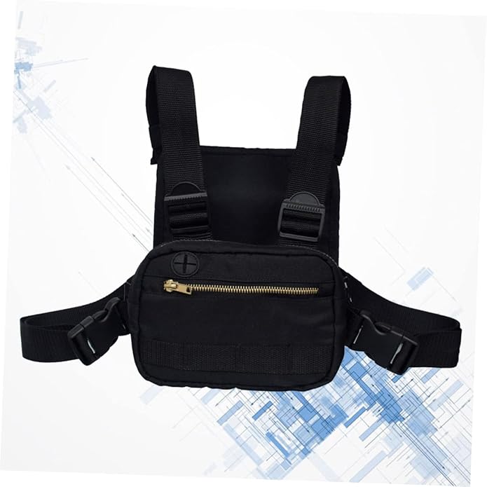 COLLBATH 1pc Hiking Gear for Women Chest Pack Vest Bag Front Pouch Fashion Chest Bag Storage for Phone