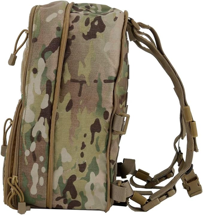 Tactical Backpack MOLLE Military Sport Bag for Travel Hunting Hiking Camping(BP-01-CP)