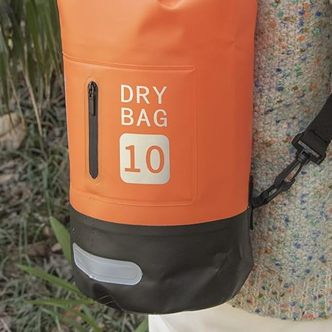 Waterproof Dry Bag Dry Bags For Kayaking Waterproof Dry Bag 10L/20L Large-Capacity Bucket Bag With Shoulder Straps Lightweight Backpack For Rafting Swimming Kayaking Camping