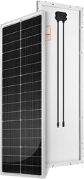 RICH SOLAR MEGA 100 Slim 100 Watt 12 Volt Monocrystalline Solar Panel for RV Trailer Motorhome