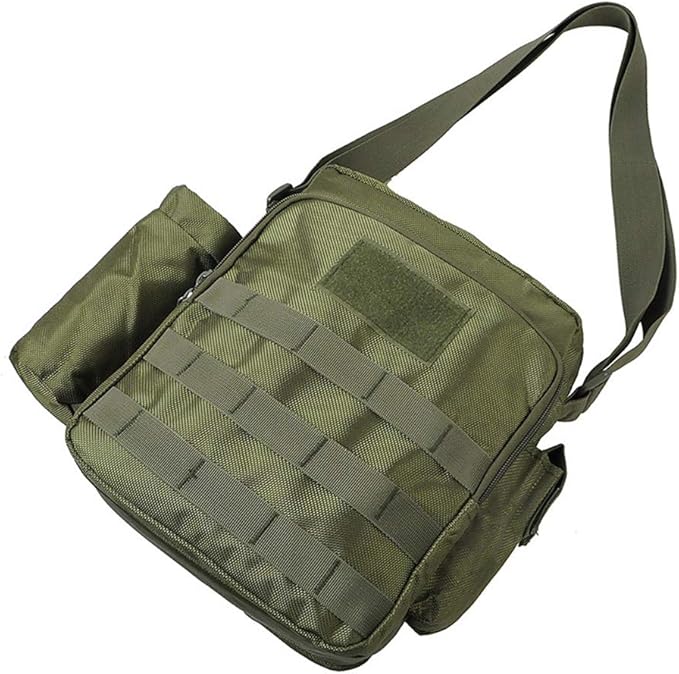 Sunnystacticalgear Outdoor Sports Hiking Sling Pack Camouflage Tactical Molle Shoulder Bag - Green