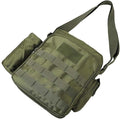 Sunnystacticalgear Outdoor Sports Hiking Sling Pack Camouflage Tactical Molle Shoulder Bag - Green