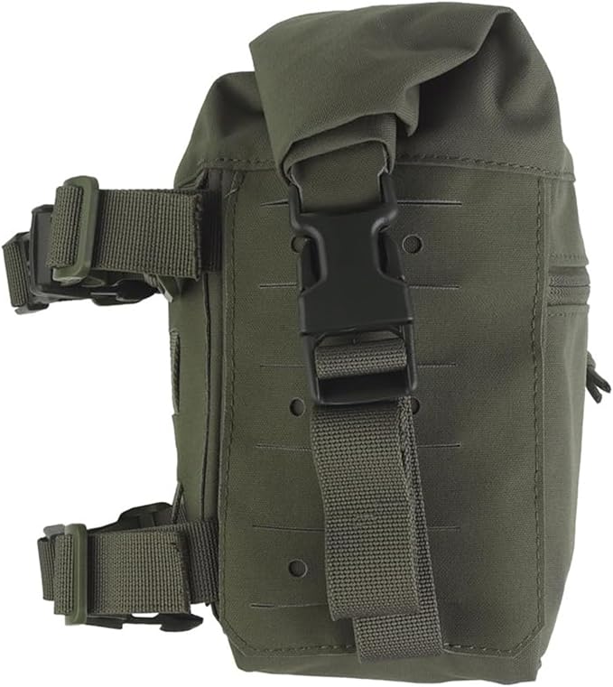 Tactical Expansion Pack Bag - Large Capacity MOLLE Admin Pouch Utility Pouch